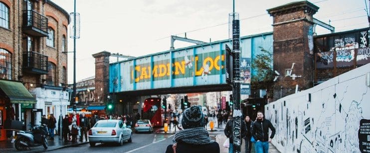 Camden Lock bridge