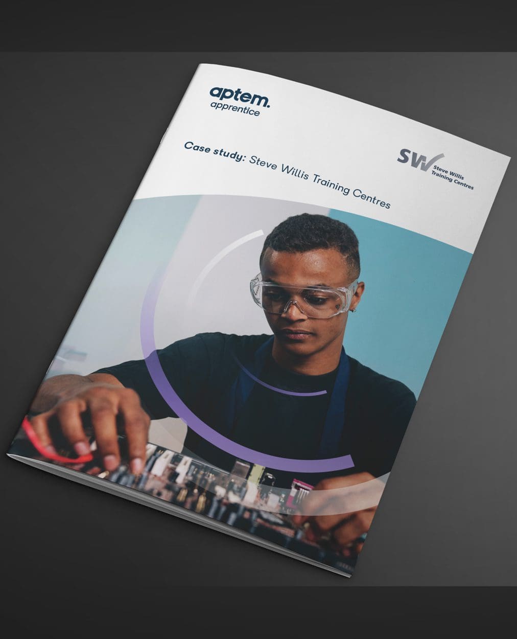 Steve Willis training centres Aptem case study booklet