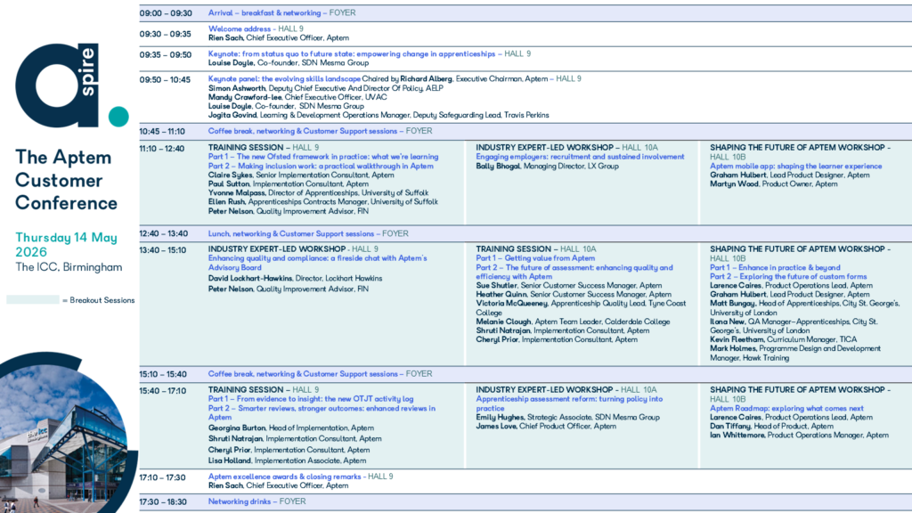 aSpire agenda